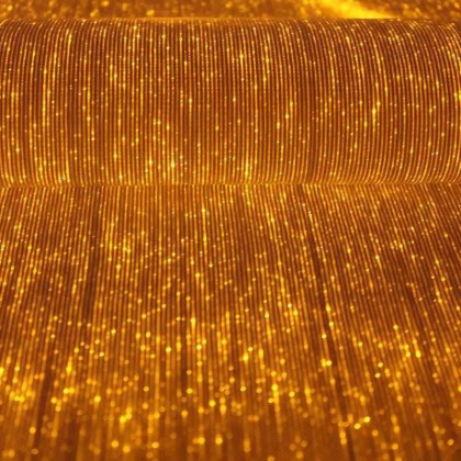 AIDA GOLD FABRIC (LUMINOUS FIBER OPTIC FABRIC)